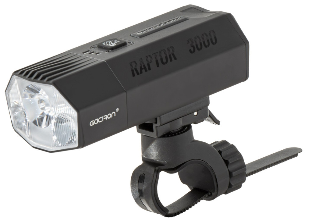 Купить Фара GACIRON RAPTOR-3000 CREE 3000 лм., IPX6, 10000mAh