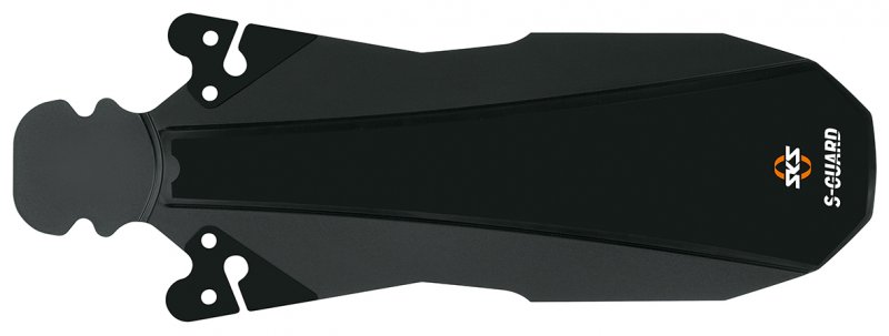 Купить Крыло-щиток SKS S-GUARD пластиковое подседельное SKS-11414 черное (Германия) 0-11414