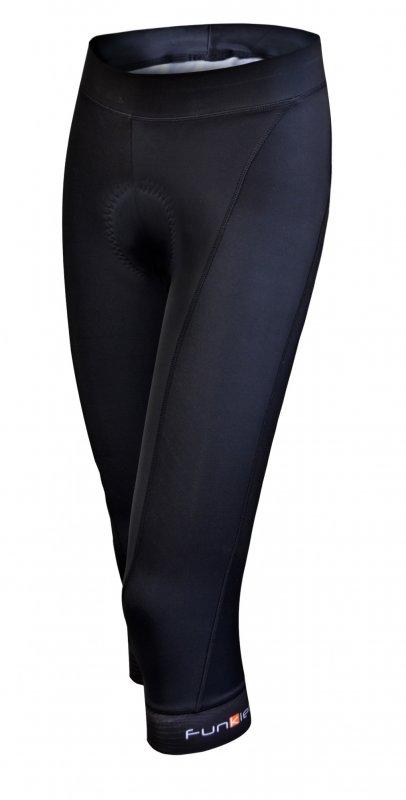 Купить Велошорты/бриджи женские Tortoli S-117-C13 Women Pro Knee Tights 3/4 с памперсом C13 черные S Funkier