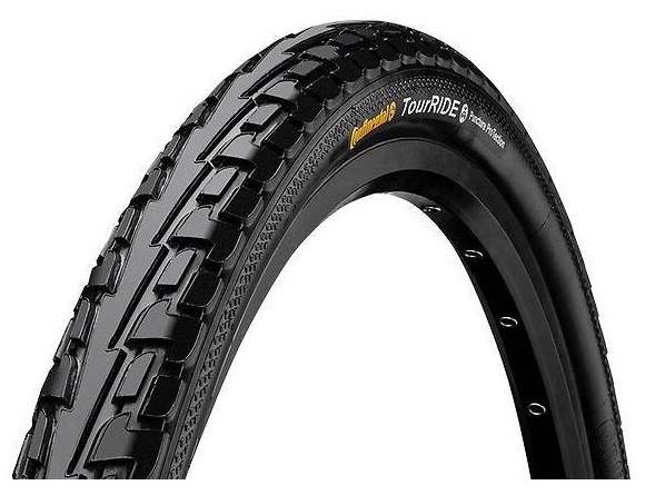 Купить Покрышка CONTINENTAL RIDE Tour 28 дюймов /700x42C 42-622) антипрокольная
