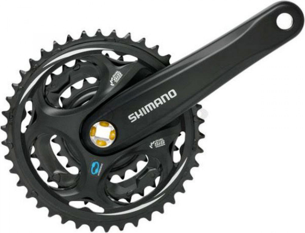 Купить Система SHIMANO Altus FC-M311, 42/32/22, 175 мм, черная