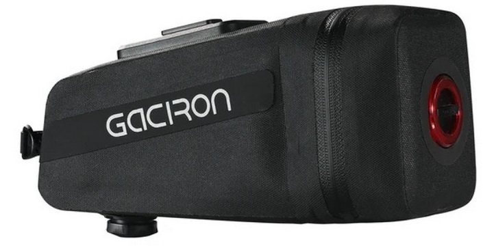 Купить Сумка подседельная GACIRON Bird Nest-200 с интегрированным СМАРТ фонариком, 1,4 л