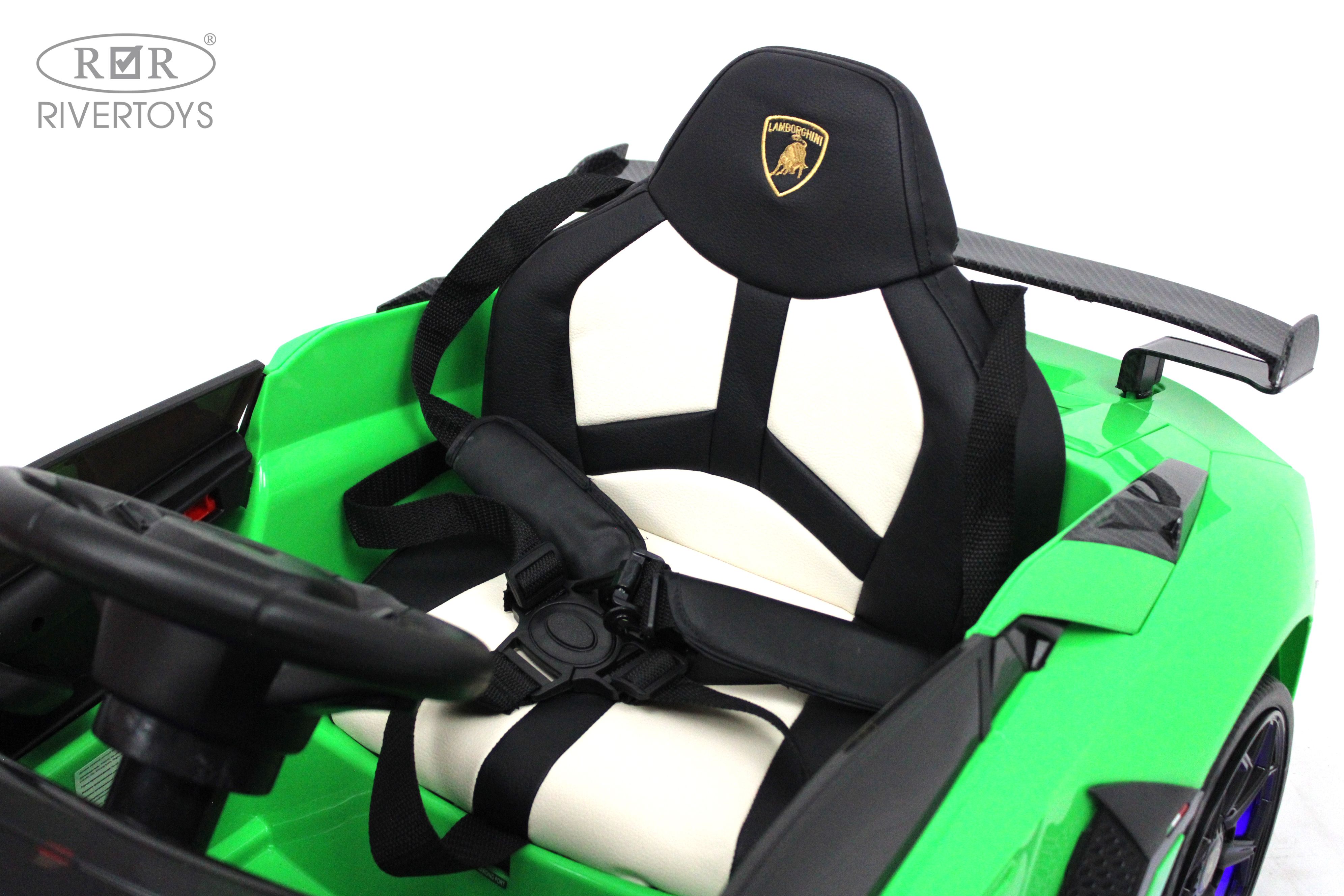 Купить Детский электромобиль RIVERTOYS Lamborghini Aventador SVJ A333MP
