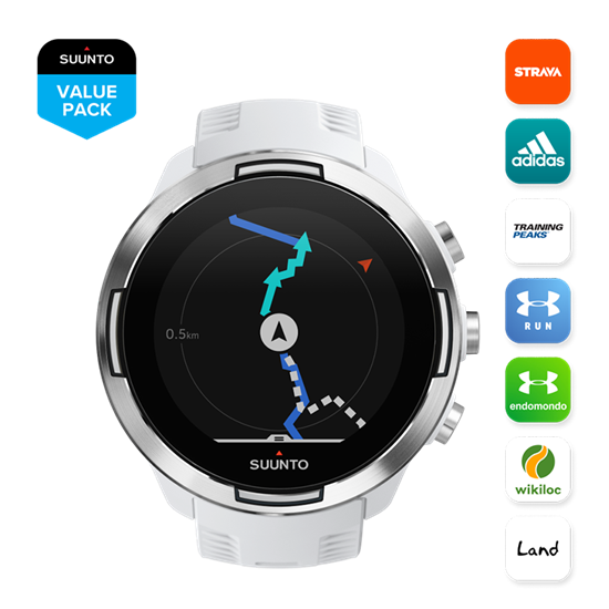 Купить Часы спортивные SUUNTO 9 Baro White