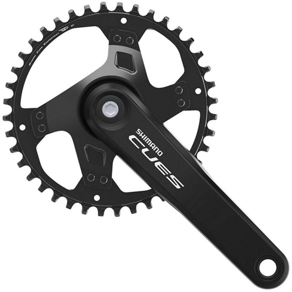Купить Система SHIMANO Cues U4000-1, 175 мм, 30Т, квадрат