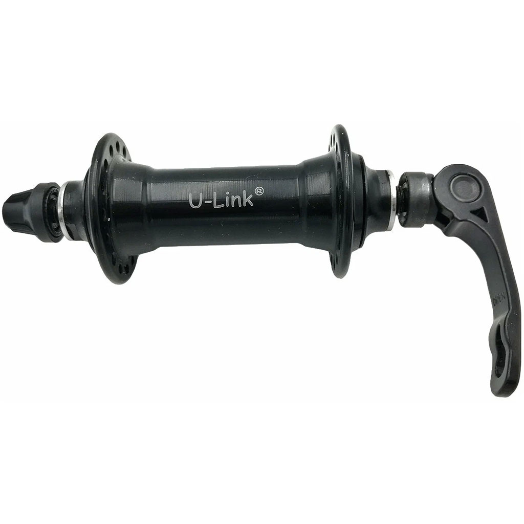 Купить Втулка передняя U-Link GB-13F(36H/QR/3/8 дюймов /100)black/пром.подш.