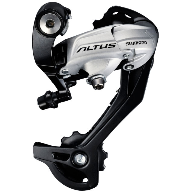 Купить Переключатель задний SHIMANO Altus RD-M370 SGS, 9ск. серебро