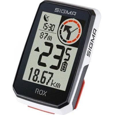 Купить Велокомпьютер SIGMA ROX 2.0 GPS+GLONASS 14 функций белый