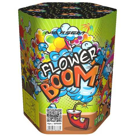 Купить Батарея салютов  дюймов Flower Boom дюймов , 19 залпов, M1251 (GP509)