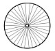 Купить Колесо заднее 20 дюймов  TRIX BMX обод алюм одинарный, 406х25,6/32х15.2мм, A/V анод черный
